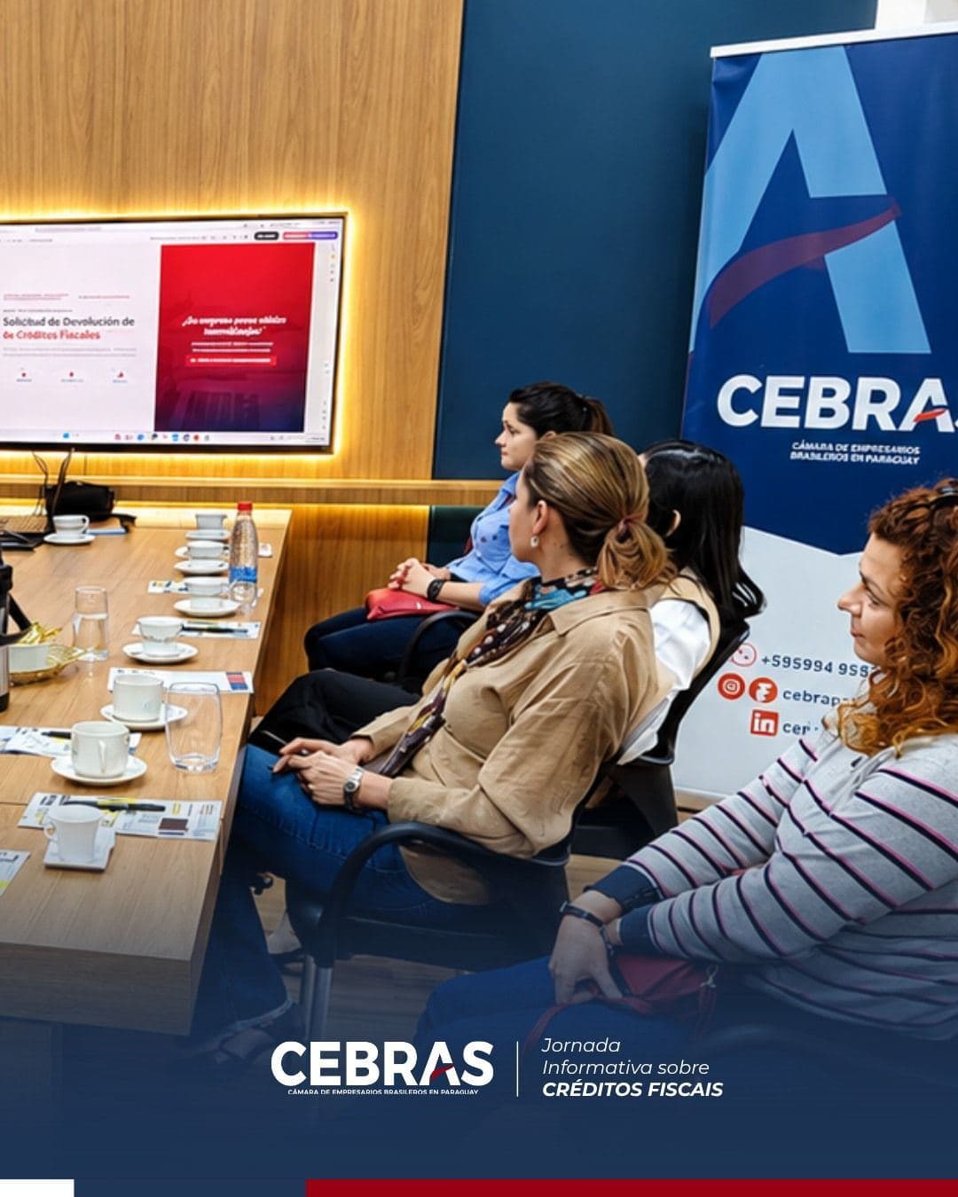 Jornada na sede da CEBRAS